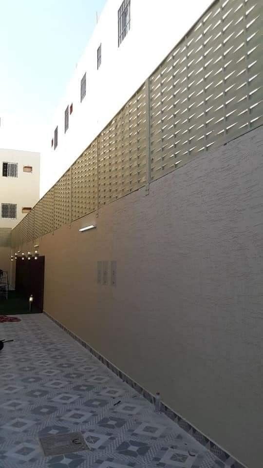 تنفيذ سواتر حديد مجدول أبها