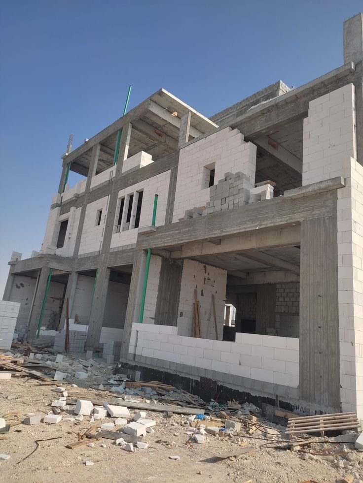 مقاول بناء عمائر حسب المخطط